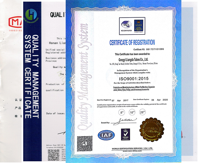 JunXunPu Image Fire Detector Product Qualifications