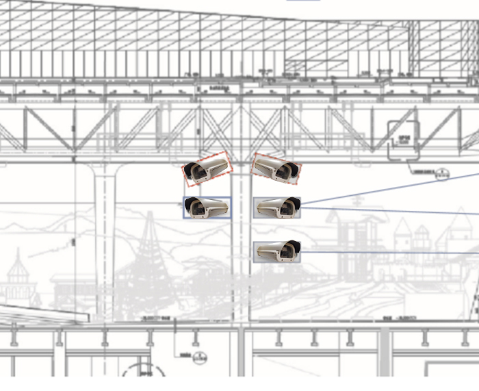 JunXunPu Image Fire Detector Installation Layout